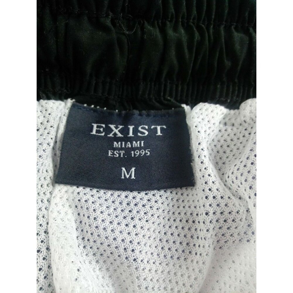 Exist Miami Men's Medium Shorts Surf Board Swimming Trunk Blue Cargo 3 pockets - Picture 9 of 12